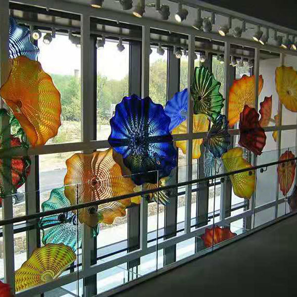 Customizable Lotus Leaf Glass Wall Lamp-1