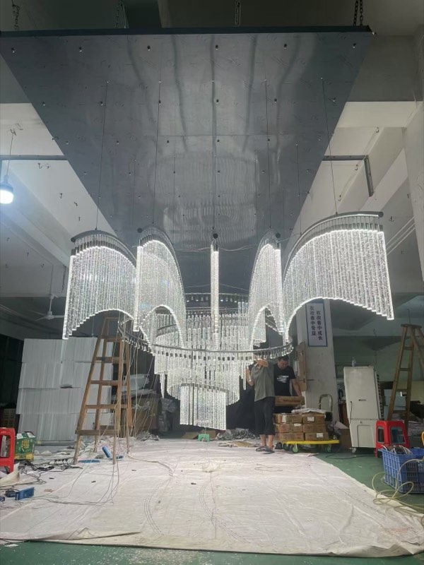 16-custom-crystal-tube-wave-chandelier-lit